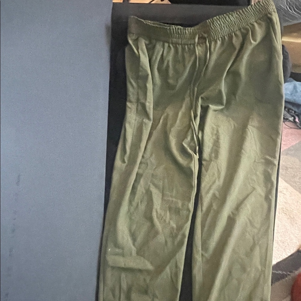 Olive green Dress pants